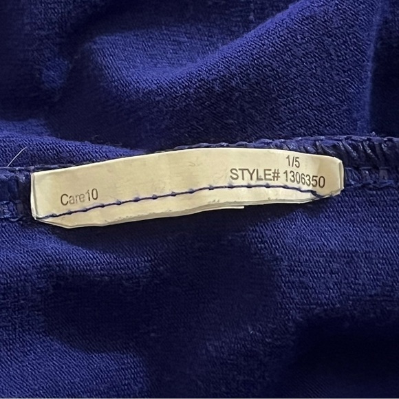 Under Armour The Classic Tee Short Sleeve Logo Graphic Purple Blue XS - Picture 4 of 6